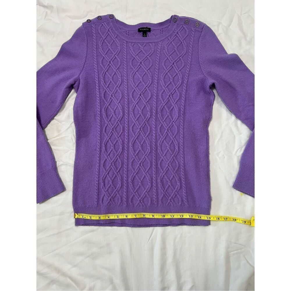 Talbots Cable Sweater - Picture 5 of 7